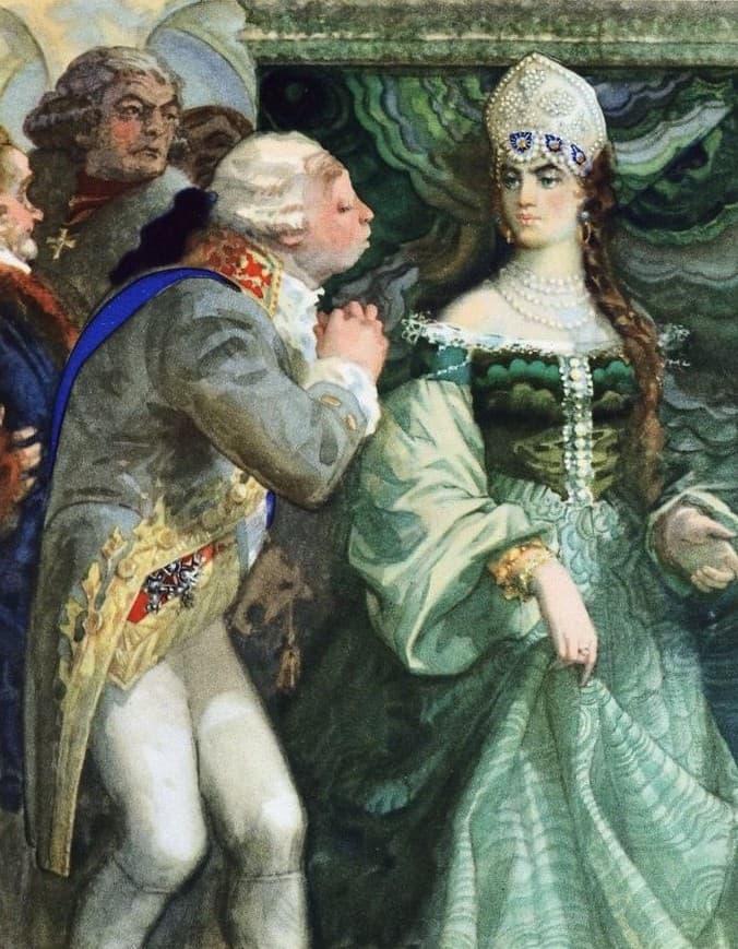 Иллюстрация из произведения П.П.Бажова