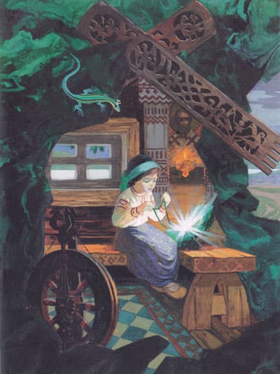 Иллюстрация из произведения П.П.Бажова